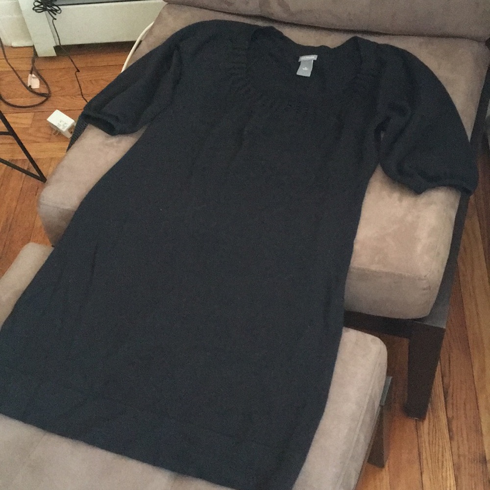 Ann Taylor merino wool sweater dress